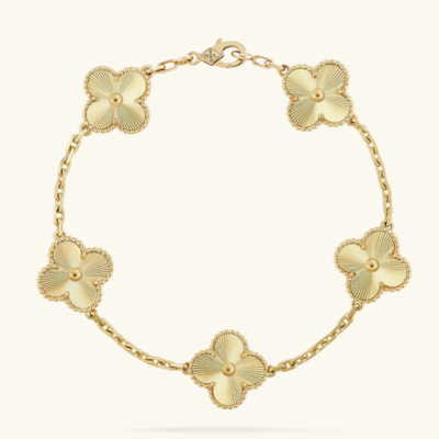KLAVER Armband | Zilver