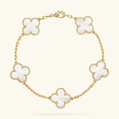 KLAVER Armband | Zilver