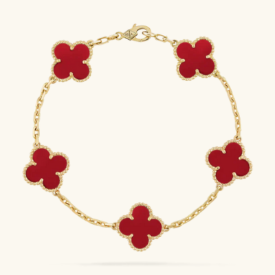 KLAVER Armband | Zilver