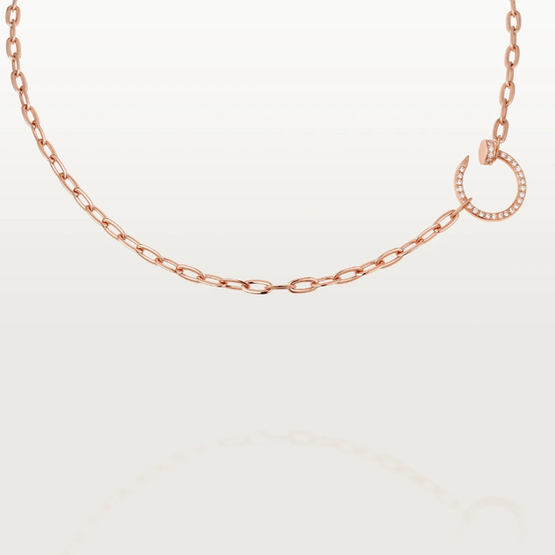 ASH MADELIJN Ketting | Diamant Roségoud