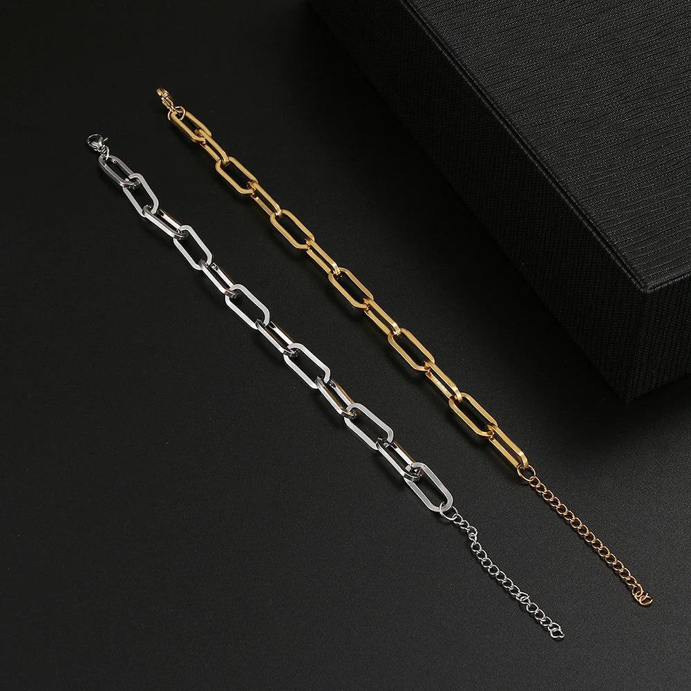 PAPERCLIP ketting | Goud