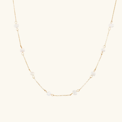 LANEY Gouden Parelketting