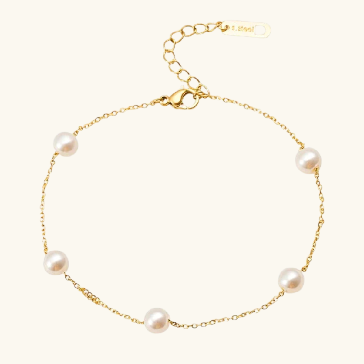 CALI Parel Anklet | Goud