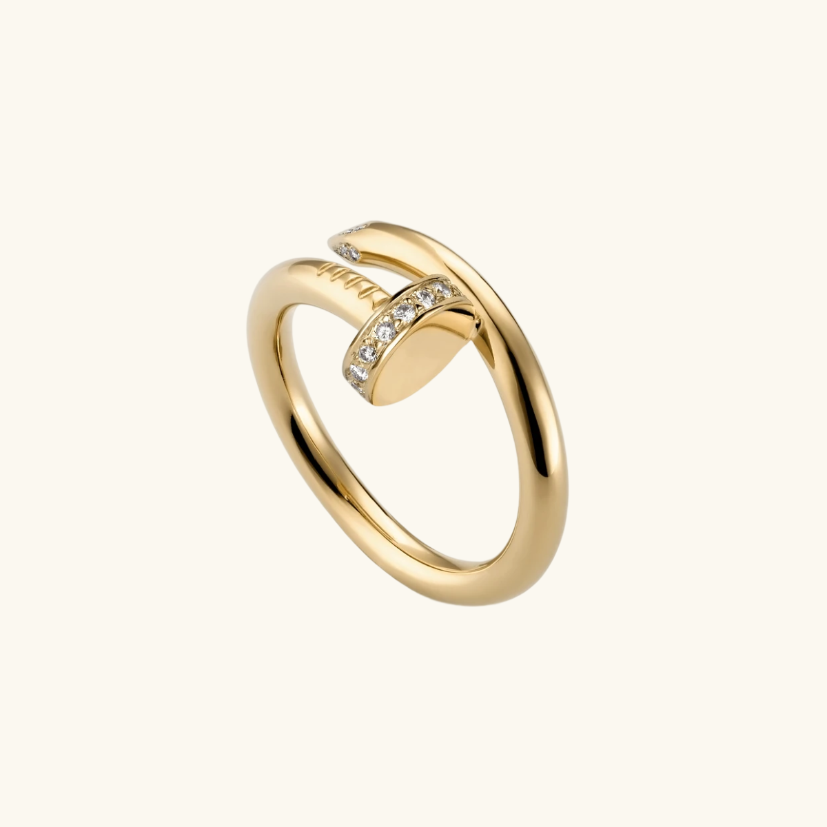 SPIJKER Diamanten Ring | Goud