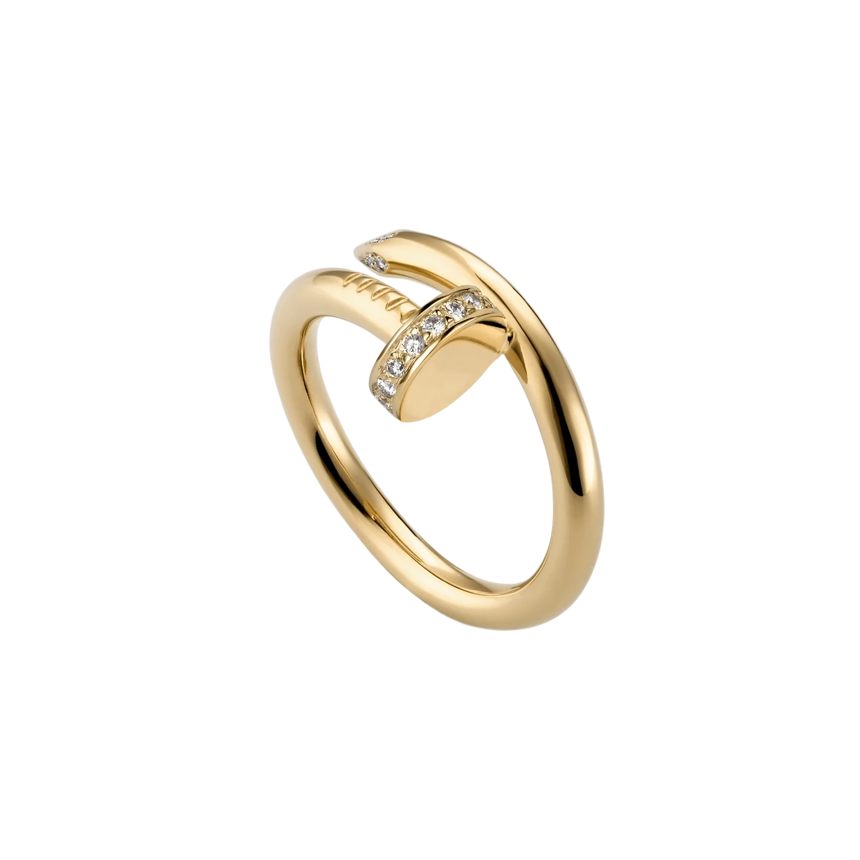 SPIJKER Diamanten Ring | Goud